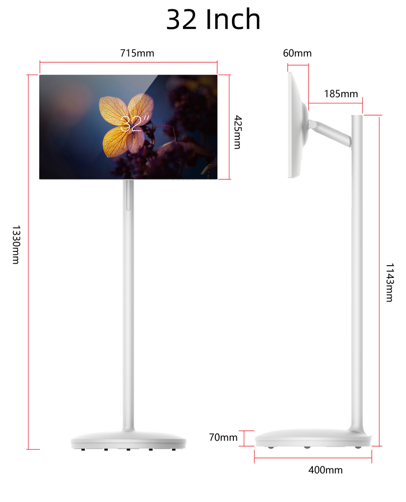 32 Inch Touchscreen Smart Portable Monitor